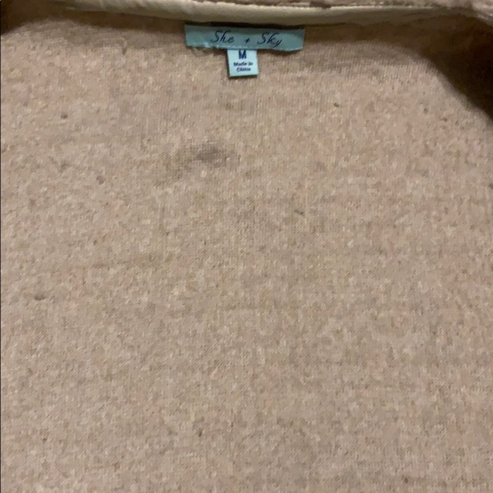 She + Sky Sherpa Vest - Picture 4 of 4